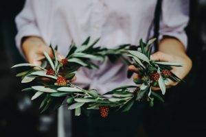 Hard work to earn a perishable wreath