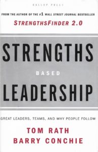 Book cover of Strengths Based Leadership - Rath & Conchie