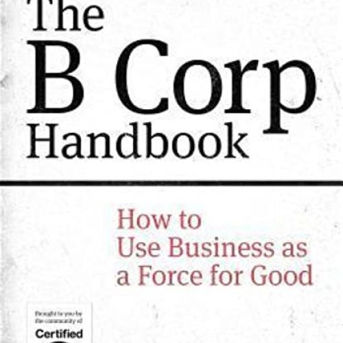 Book cover of B-Corp Handbook