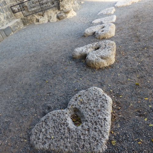 Heart Shapes Rocks Shore of Galilee